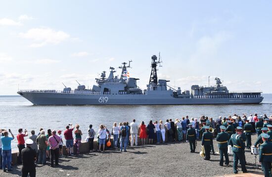 Russia Navy Day Parade Rehearsal 