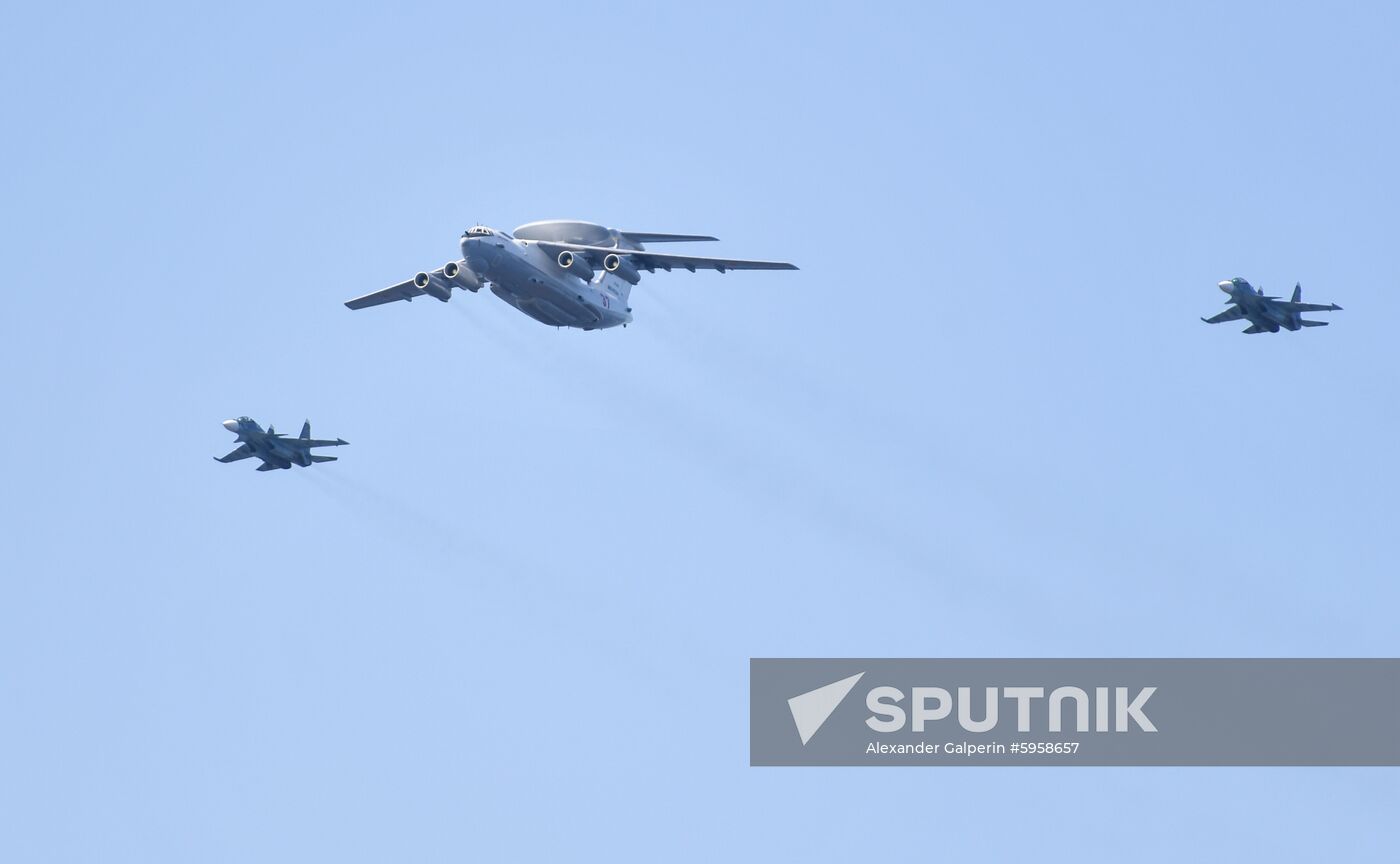 Russia Navy Day Parade Rehearsal