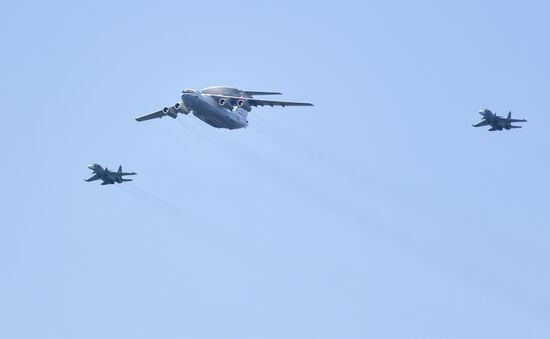 Russia Navy Day Parade Rehearsal 