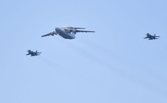 Russia Navy Day Parade Rehearsal 