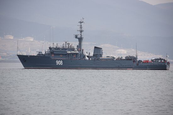 Russia Navy Day Parade Rehearsal 