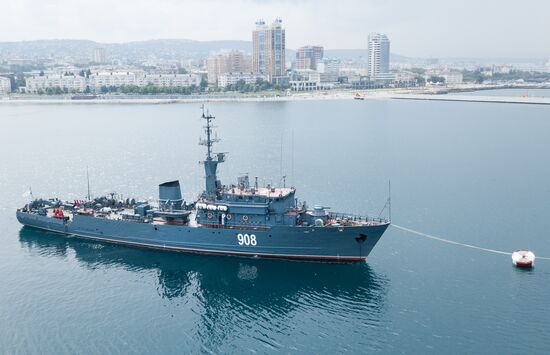 Russia Navy Day Parade Rehearsal 
