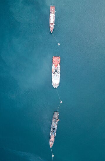 Russia Navy Day Parade Rehearsal 