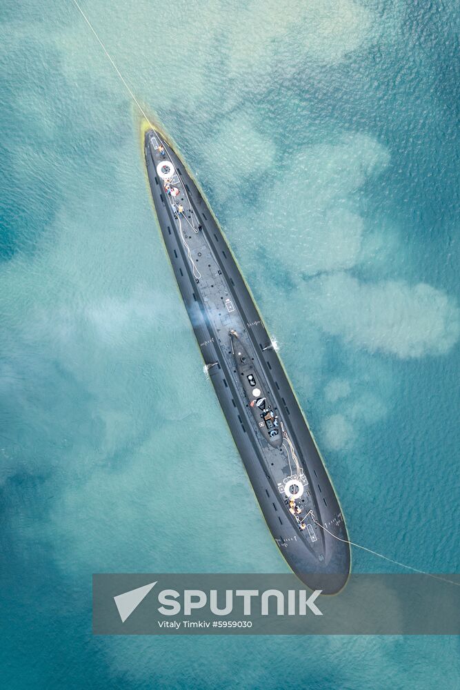Russia Navy Day Parade Rehearsal