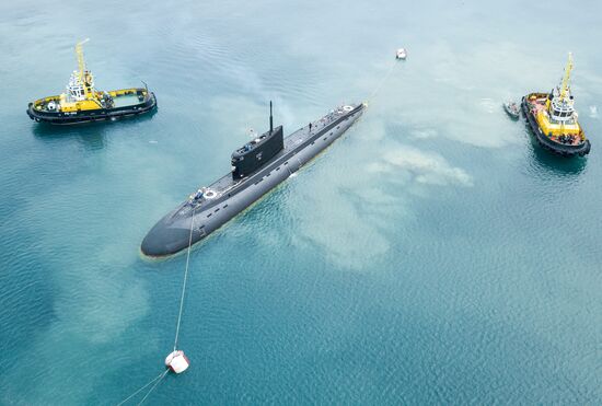 Russia Navy Day Parade Rehearsal 