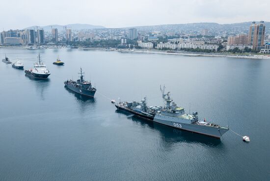 Russia Navy Day Parade Rehearsal 