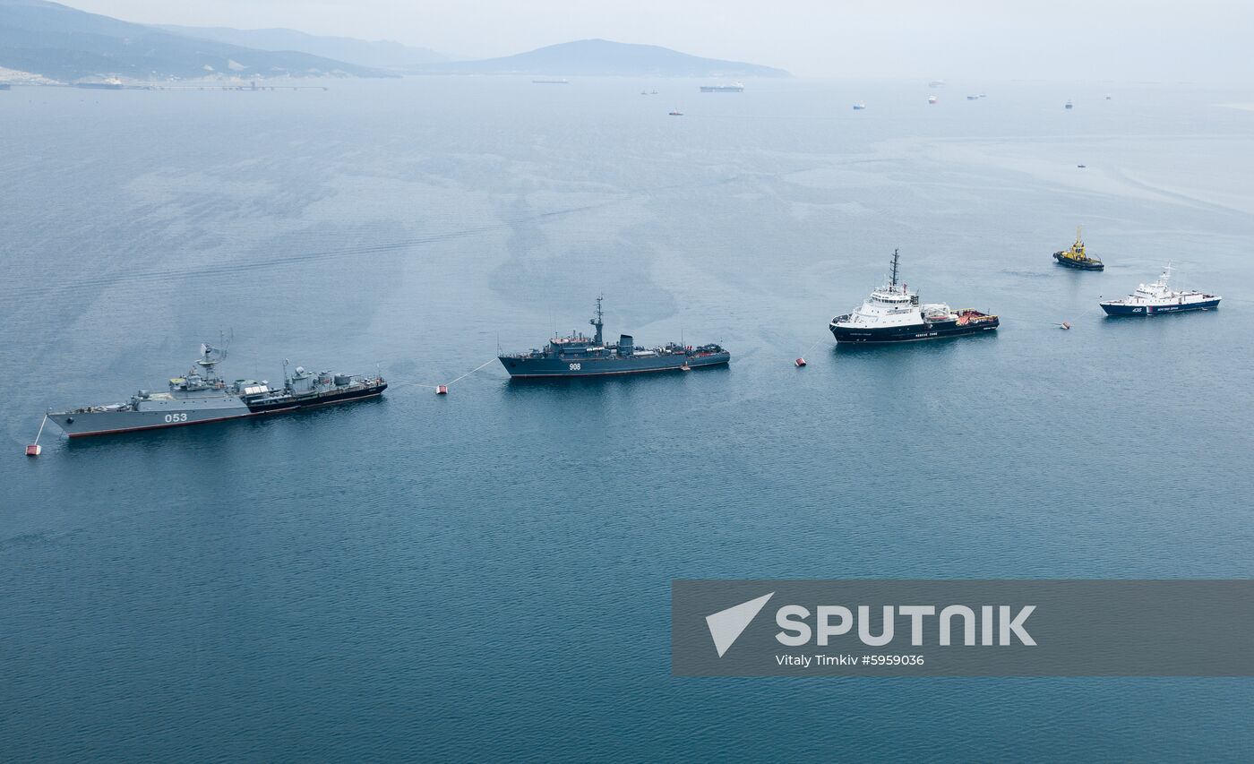 Russia Navy Day Parade Rehearsal