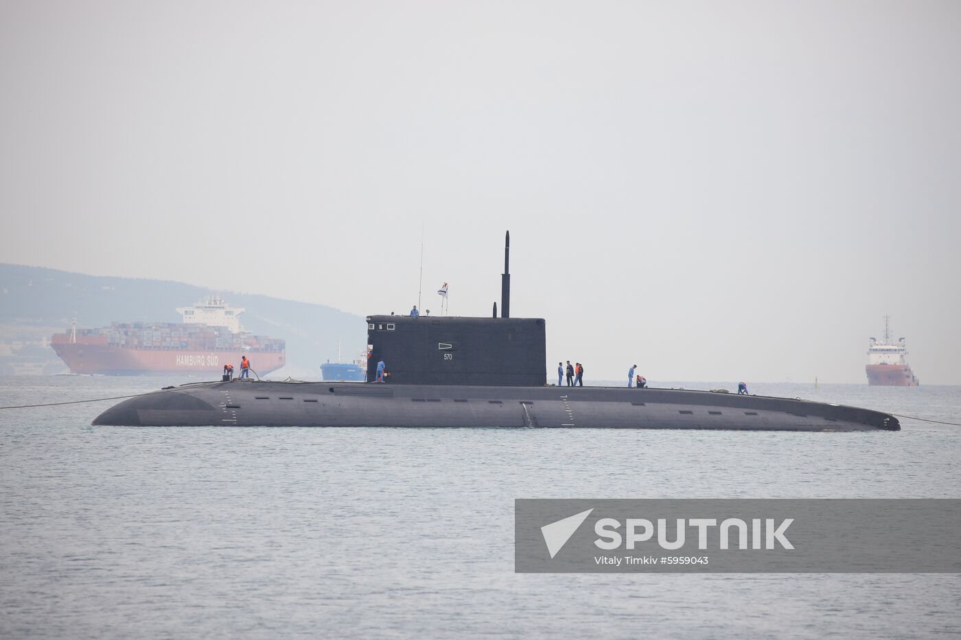 Russia Navy Day Parade Rehearsal