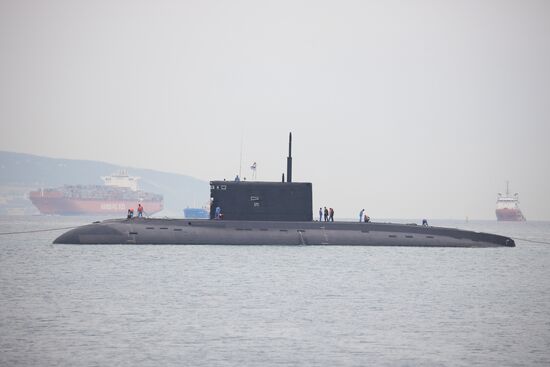 Russia Navy Day Parade Rehearsal 