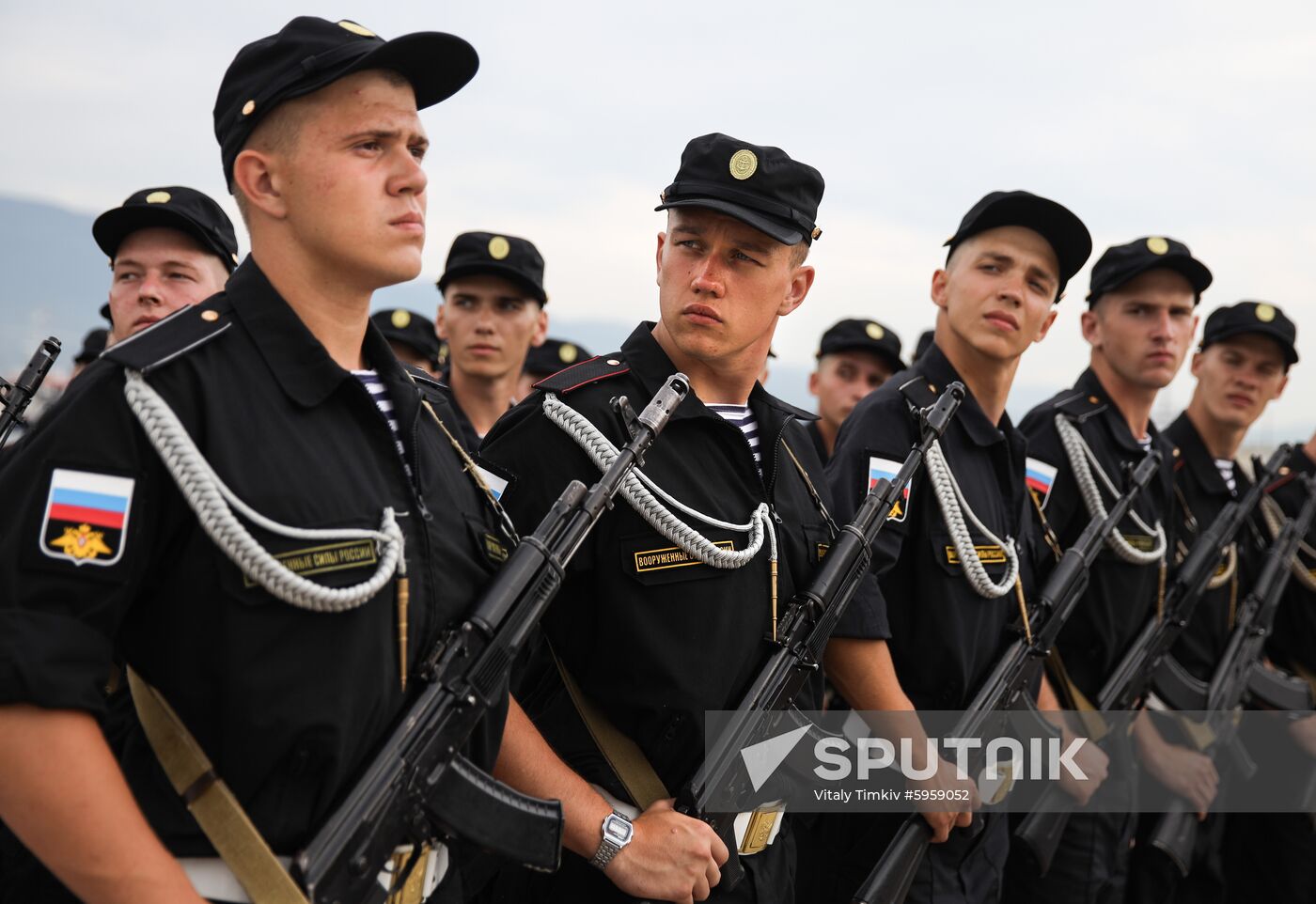 Russia Navy Day Parade Rehearsal 