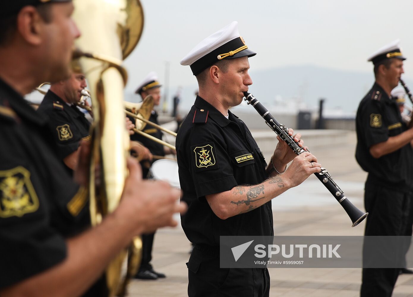 Russia Navy Day Parade Rehearsal