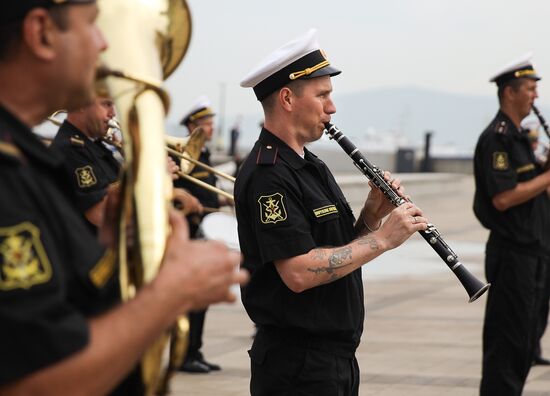 Russia Navy Day Parade Rehearsal 