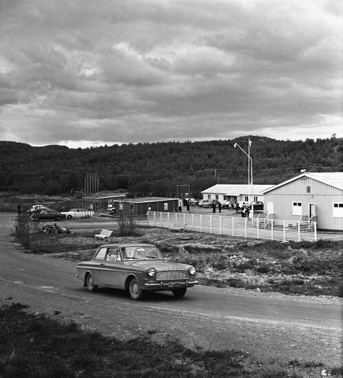 Tourist camp on Soviet-Norwegian border