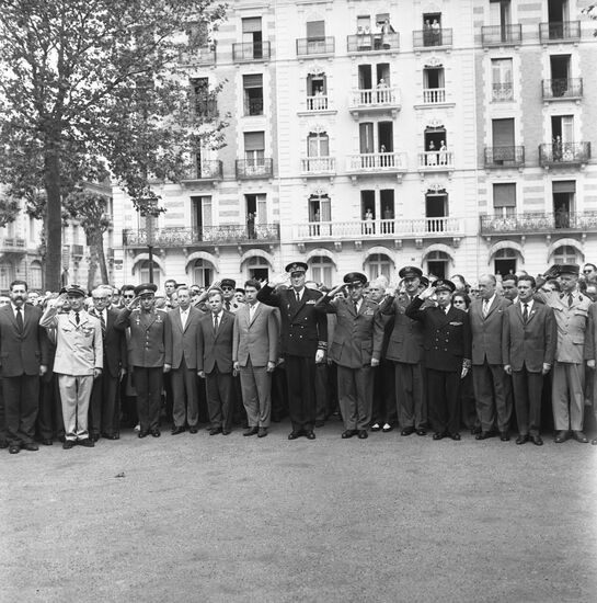 Soviet cosmonauts in France