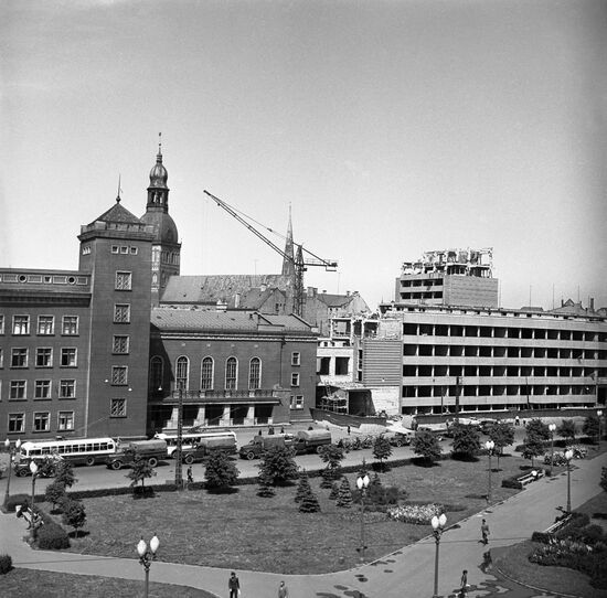 Construction projects in Riga