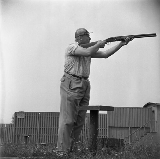 Skeet shooting champion Nikolai Durnev
