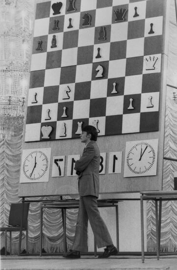 Chess player Anatoly Karpov