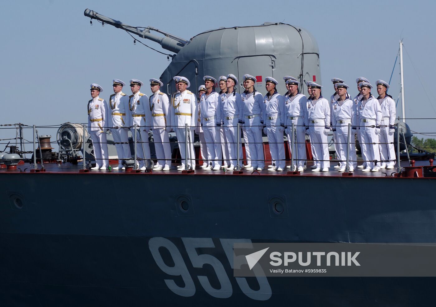 Russia Navy Day Parade Rehearsal