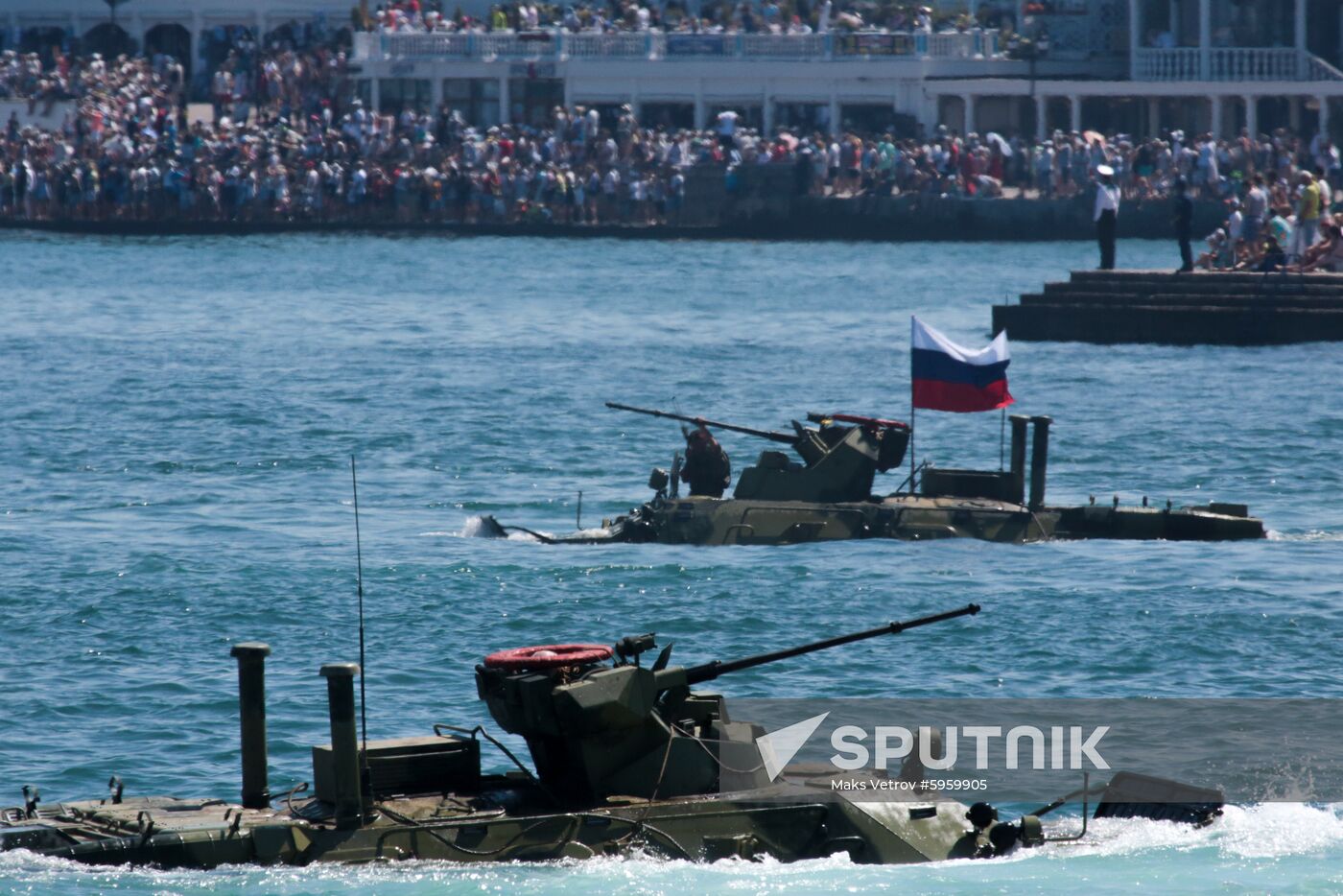 Russia Navy Day Parade Rehearsal 