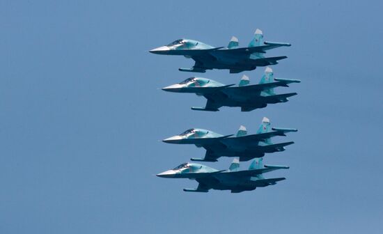 Russia Navy Day Parade Rehearsal 