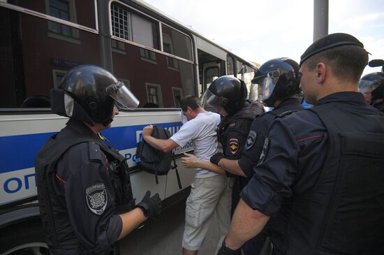 Russia Moscow Parliament Elections Protests