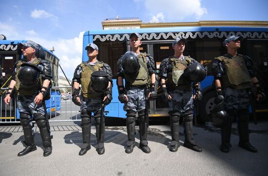 Russia Moscow Parliament Elections Protests