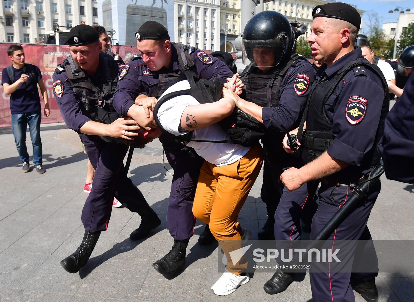 Russia Moscow Parliament Elections Protests