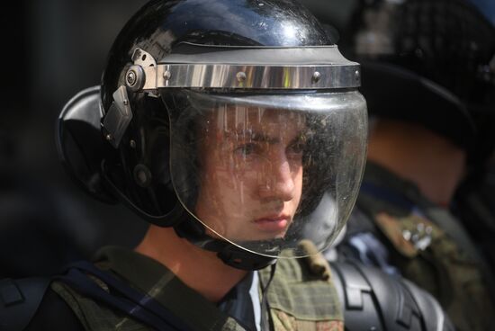 Russia Moscow Parliament Elections Protests