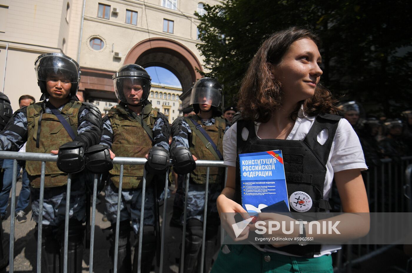 Russia Moscow Parliament Elections Protests