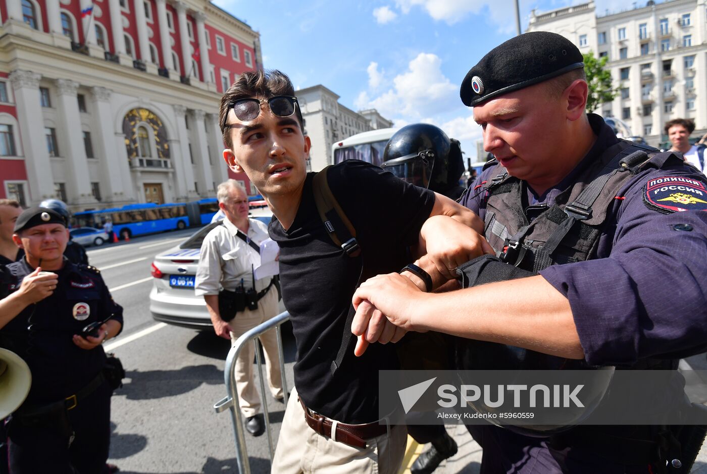 Russia Moscow Parliament Elections Protests