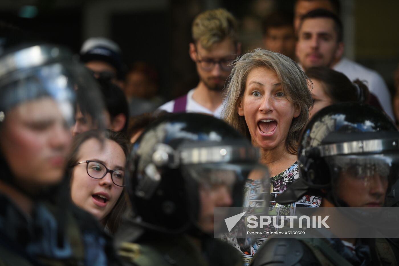 Russia Moscow Parliament Elections Protests