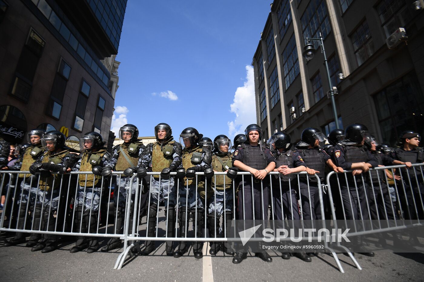 Russia Moscow Parliament Elections Protests