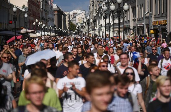 Russia Moscow Parliament Elections Protests