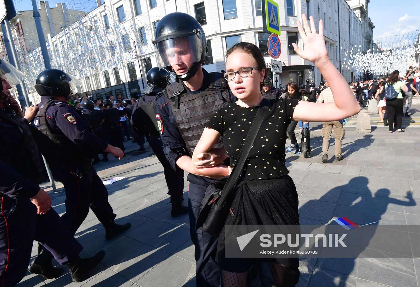 Russia Moscow Parliament Elections Protests