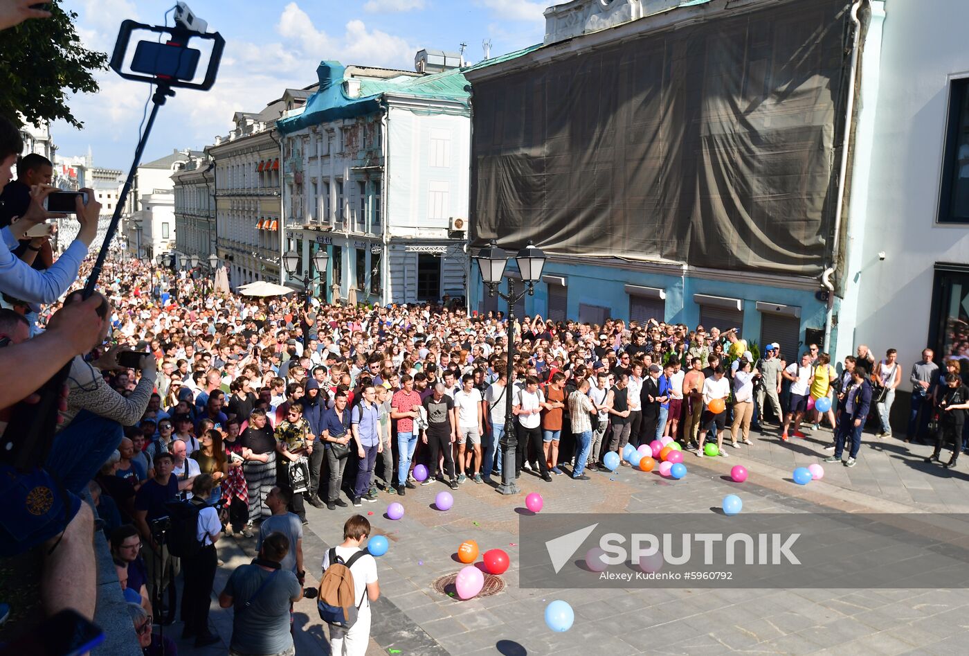 Russia Moscow Parliament Elections Protests