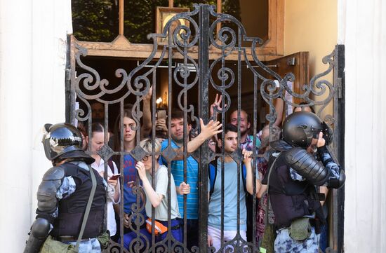 Russia Moscow Parliament Elections Protests