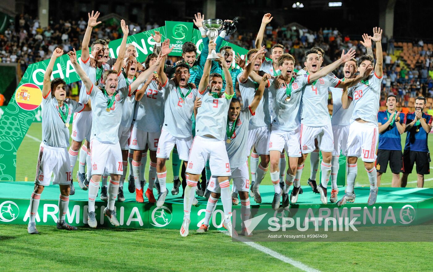 Armenia Soccer U19 Euro Porugal - Spain