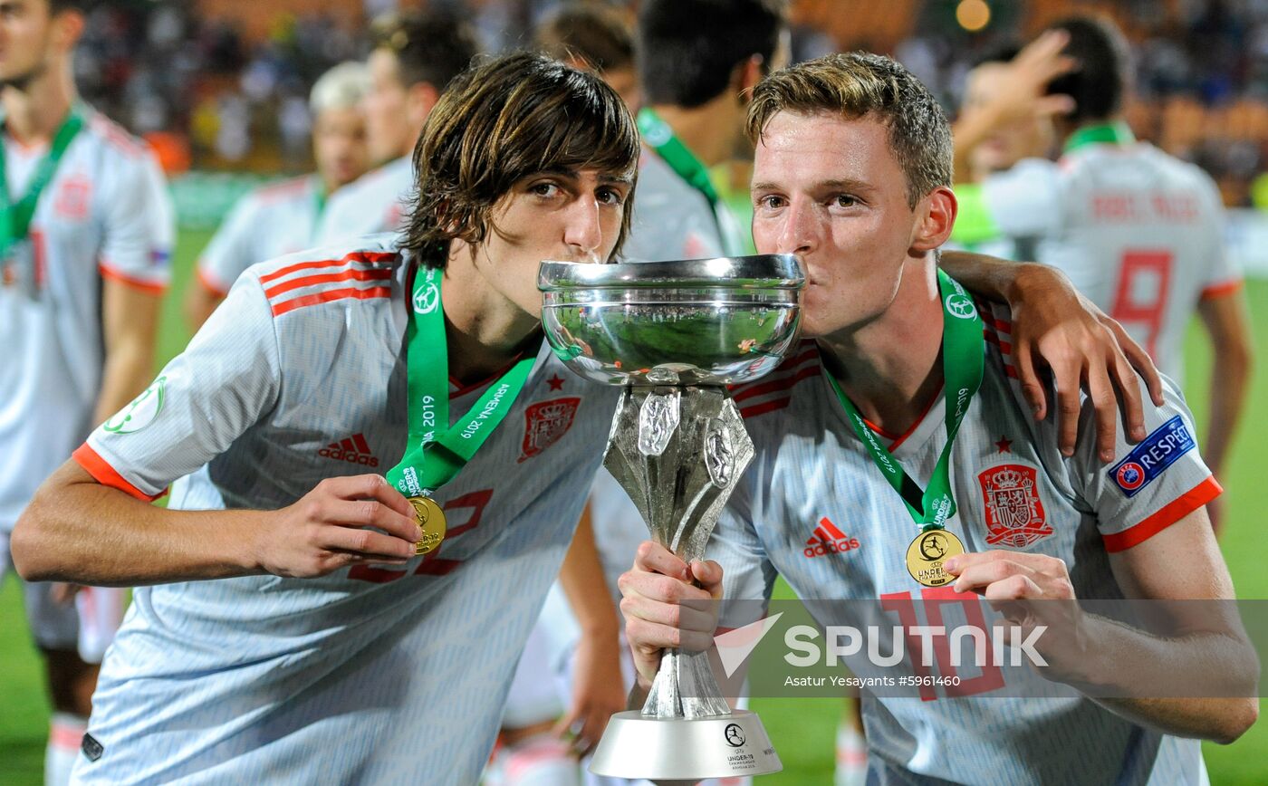 Armenia Soccer U19 Euro Porugal - Spain