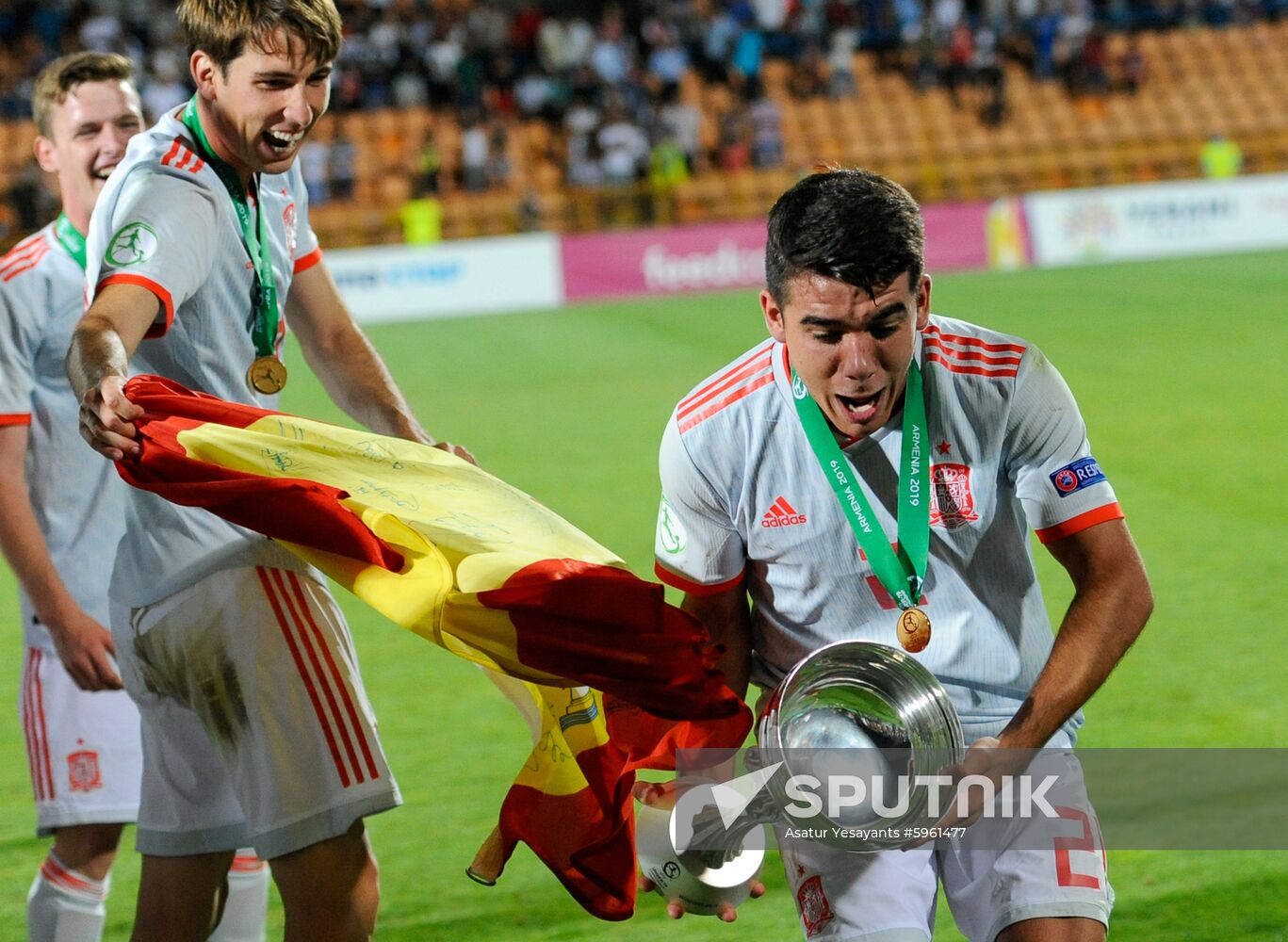 Armenia Soccer U19 Euro Porugal - Spain