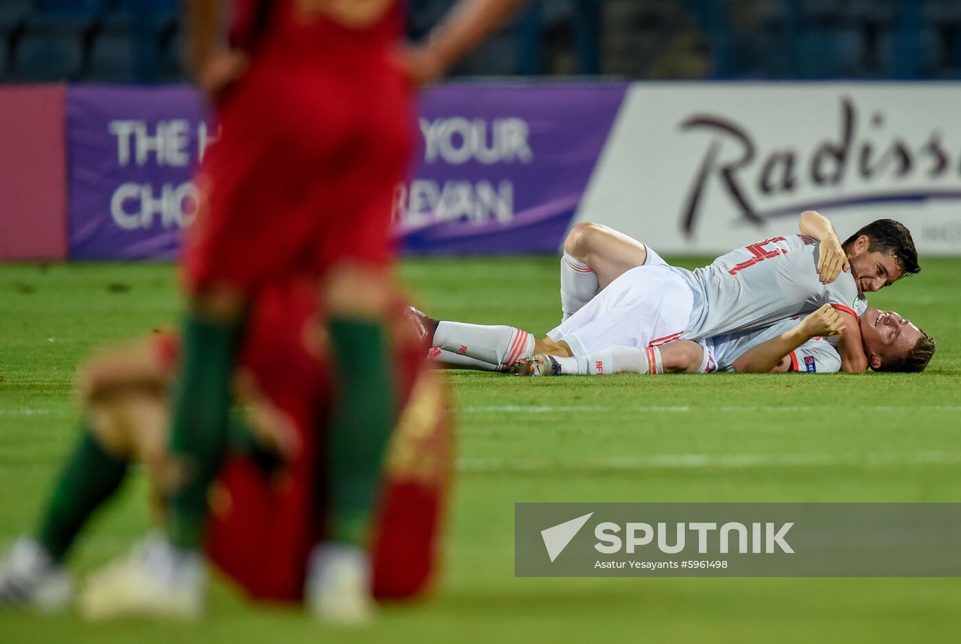 Armenia Soccer U19 Euro Porugal - Spain