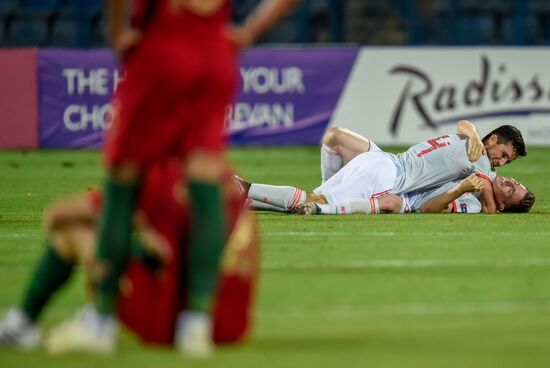 Armenia Soccer U19 Euro Porugal - Spain