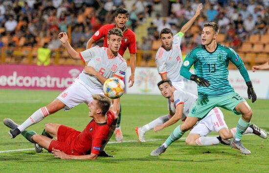 Armenia Soccer U19 Euro Porugal - Spain