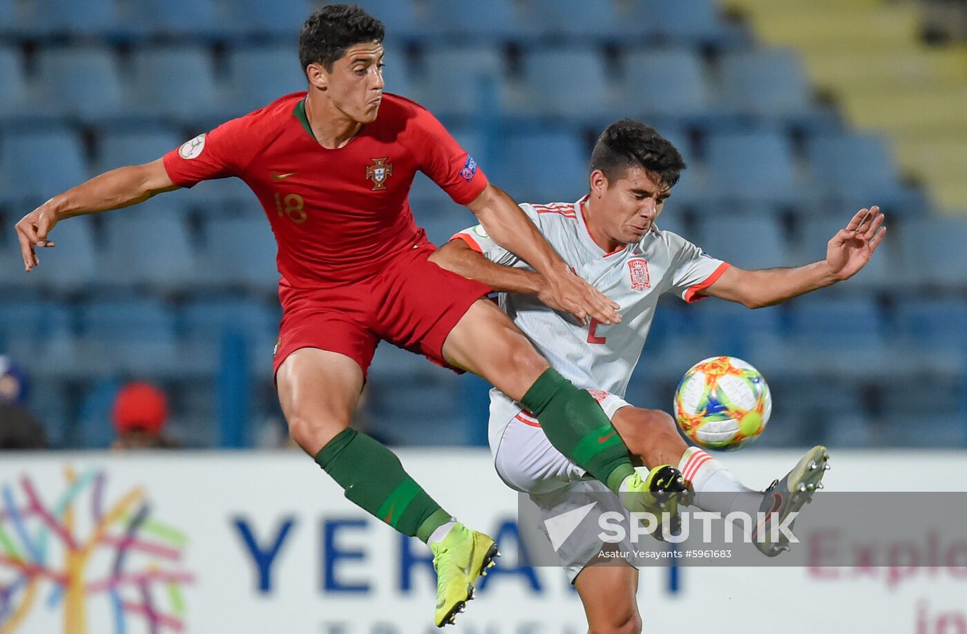 Armenia Soccer U19 Euro Porugal - Spain