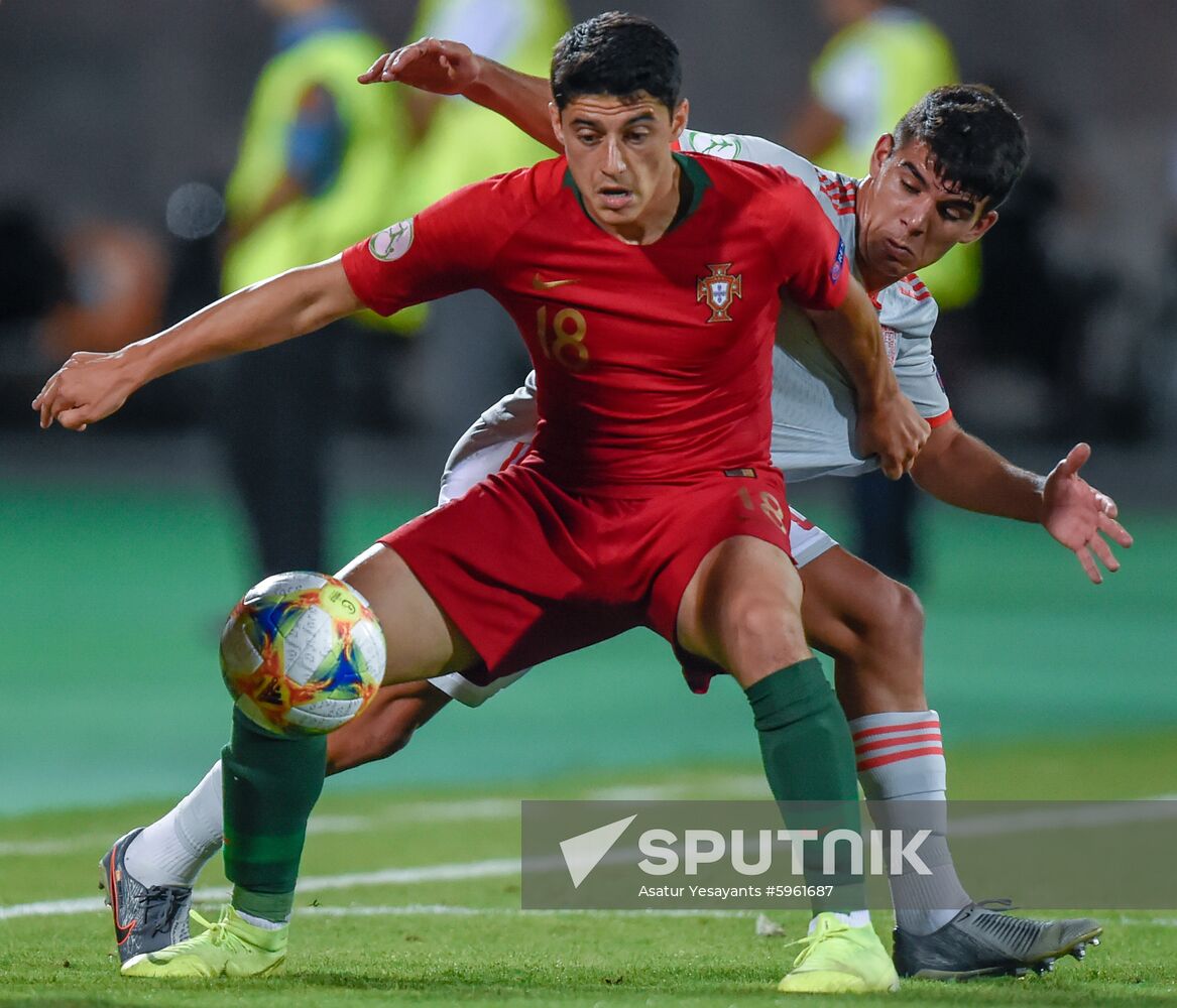 Armenia Soccer U19 Euro Porugal - Spain