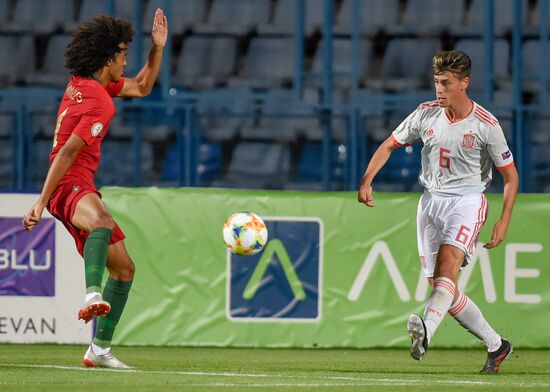 Armenia Soccer U19 Euro Porugal - Spain
