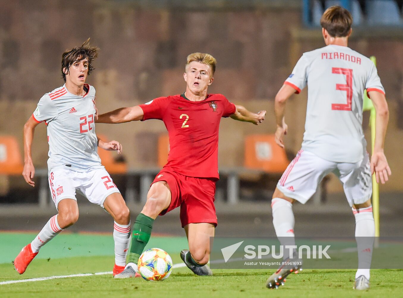 Armenia Soccer U19 Euro Porugal - Spain
