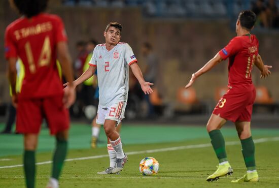 Armenia Soccer U19 Euro Porugal - Spain