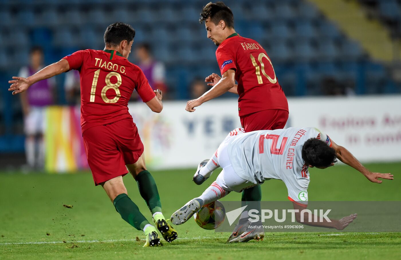 Armenia Soccer U19 Euro Porugal - Spain