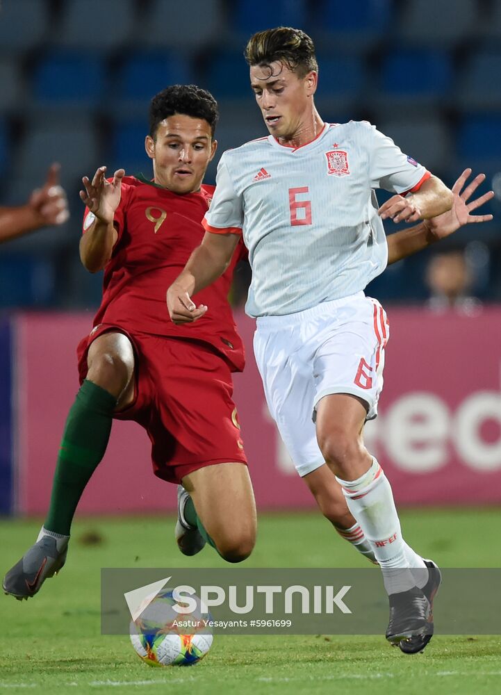 Armenia Soccer U19 Euro Porugal - Spain