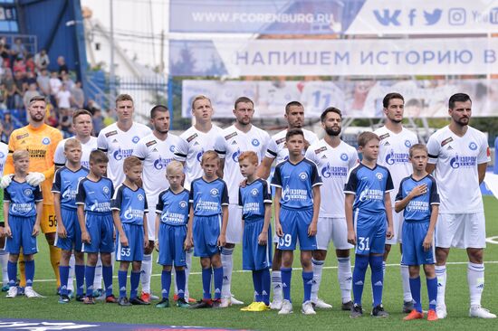 Russia Soccer Premier-League Orenburg-Zenit